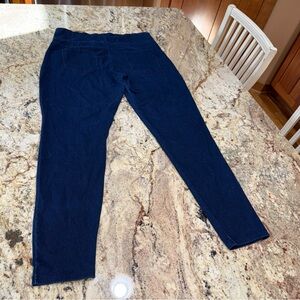 Dark Blue Denim Jeans pull on xl